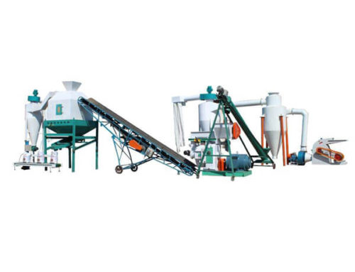 1.5T/H Palm Waste Biomass Pellet Plant